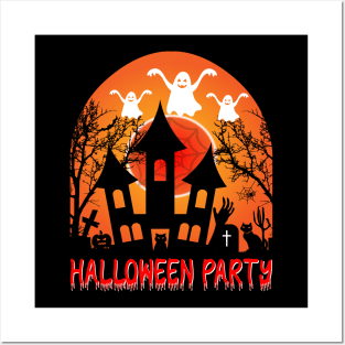 Halloween Party - Happy Halloween Posters and Art